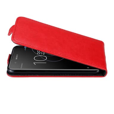 Sony Xperia XA1 PLUS deksel flip cover (rød)