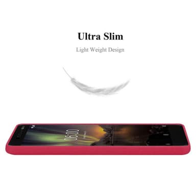 Deksel Nokia 6.1 case (rød)