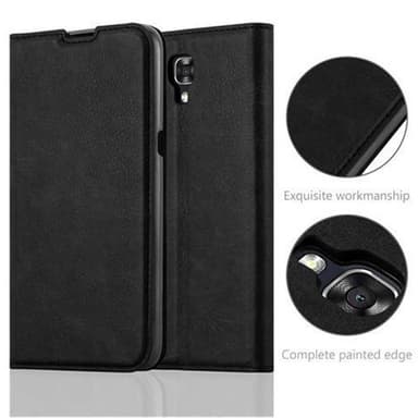 LG X SCREEN lommebokdeksel case (svart)
