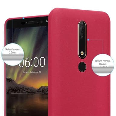 Deksel Nokia 6.1 case (rød)
