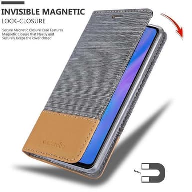 Huawei P30 lommebokdeksel etui (grå)