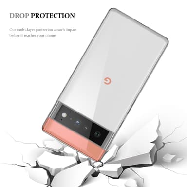 Google PIXEL 6 PRO deksel ultra slim (gjennomsiktig)