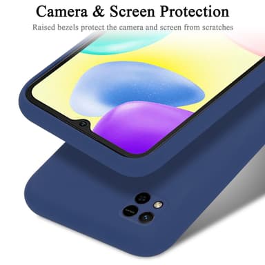 Xiaomi RedMi 9C / RedMi 10A silikondeksel case (blå)