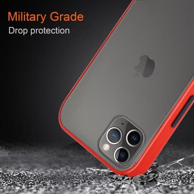 iPhone 11 PRO MAX Deksel Case Cover (gjennomsiktig)