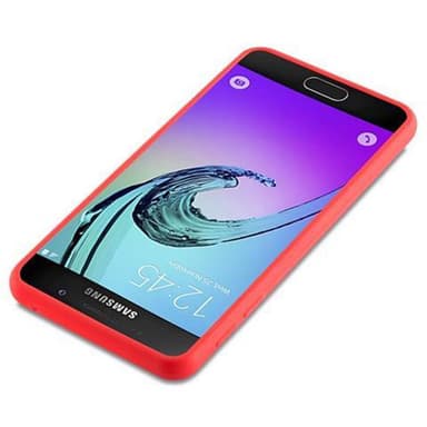 Deksel Samsung Galaxy A3 2016 Silikon cover (rød)
