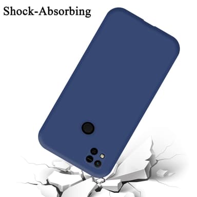 Xiaomi RedMi 9C / RedMi 10A silikondeksel case (blå)