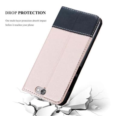 HTC ONE A9 Deksel Case Cover (rosa)