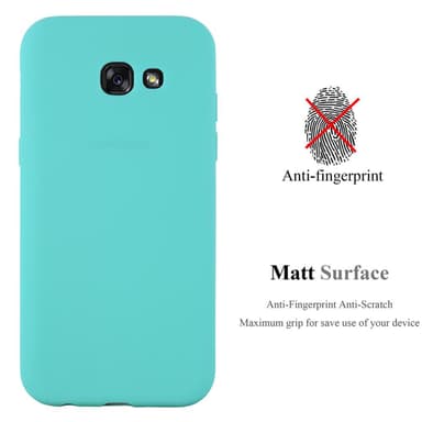Deksel Samsung Galaxy A7 2017 Silikon cover (blå)