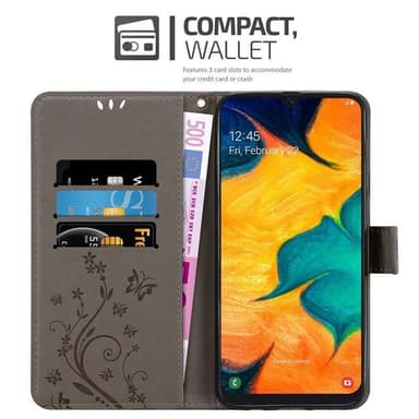 Samsung Galaxy A20 / A30 / M10s lommebokdeksel Blomster