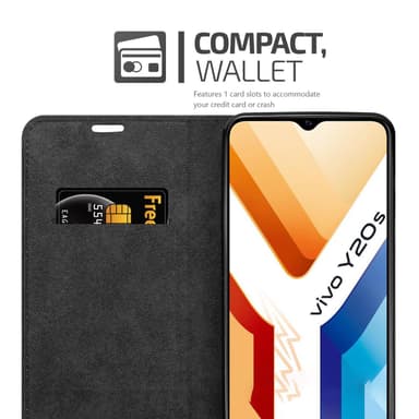Vivo Y20s lommebokdeksel case (rød)