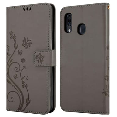 Samsung Galaxy A20 / A30 / M10s lommebokdeksel Blomster
