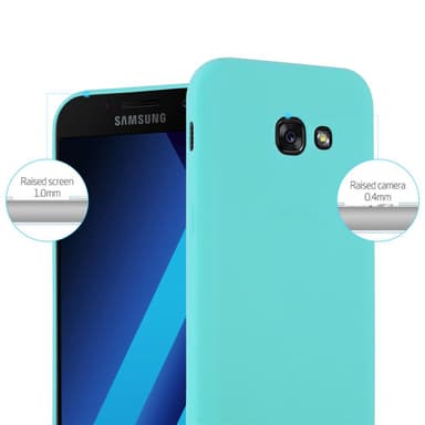 Deksel Samsung Galaxy A7 2017 Silikon cover (blå)