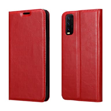 Vivo Y20s lommebokdeksel case (rød)