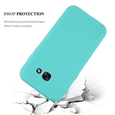 Deksel Samsung Galaxy A7 2017 Silikon cover (blå)