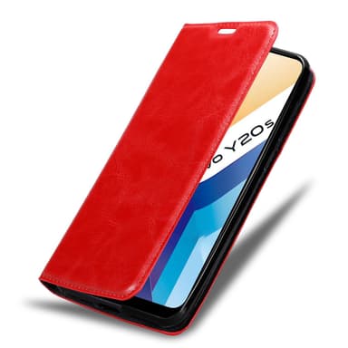 Vivo Y20s lommebokdeksel case (rød)