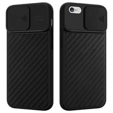 iPhone 6 PLUS / 6S PLUS silikondeksel case (svart)