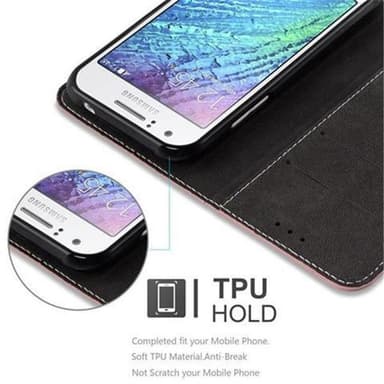 Samsung Galaxy J1 2015 Deksel Case Cover (rosa)