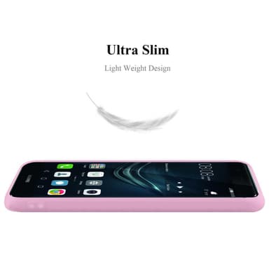Deksel Huawei P9 Silikon cover (rosa)