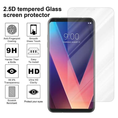 LG V30 / V30+ / V30S / V30S+ Skjermbeskytter Skärmskydd