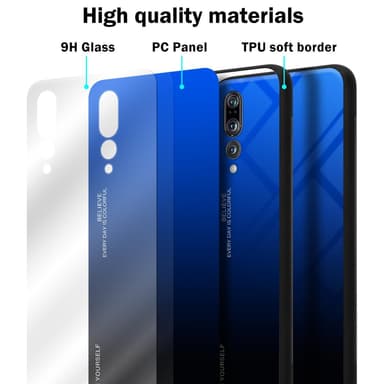 Deksel Huawei P20 PRO / P20 PLUS Case Cover (svart)