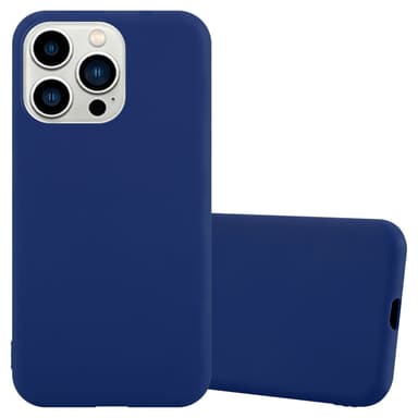 Deksel iPhone 14 PRO MAX Silikon cover (blå)