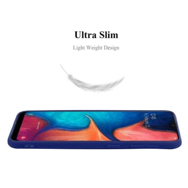 Deksel Samsung Galaxy A10e / A20e Silikon cover (blå)