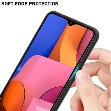 Deksel Samsung Galaxy A20s Case Cover (svart)