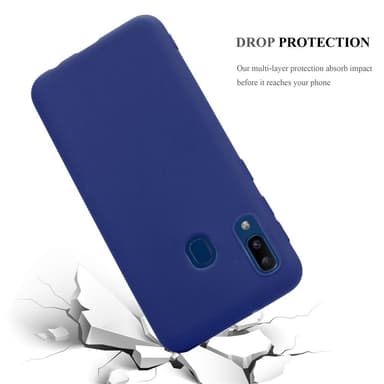Deksel Samsung Galaxy A10e / A20e Silikon cover (blå)