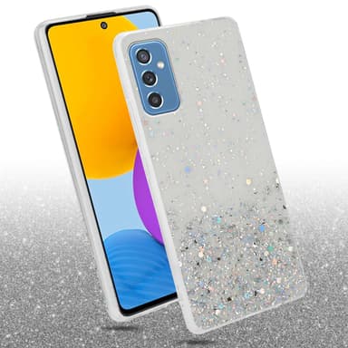 Samsung Galaxy M52 5G Silikondeksel Glitter
