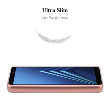 Deksel Samsung Galaxy A8 2018 Case Cover (rosa)
