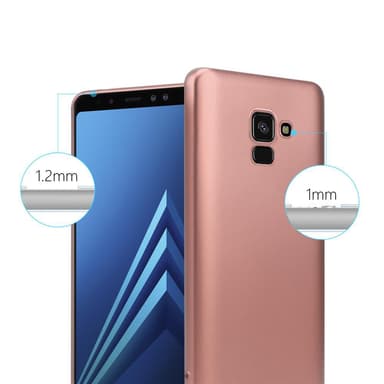 Deksel Samsung Galaxy A8 2018 Case Cover (rosa)