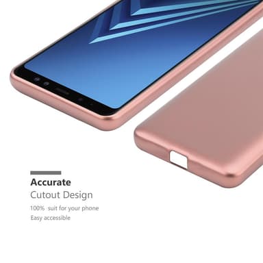 Deksel Samsung Galaxy A8 2018 Case Cover (rosa)