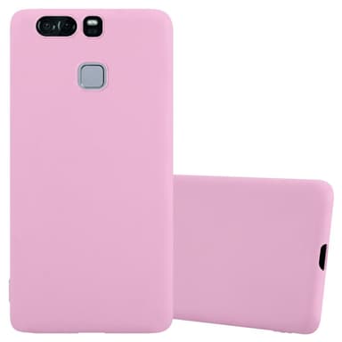 Deksel Huawei P9 Silikon cover (rosa)