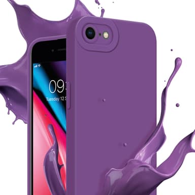 iPhone 7 / 7S / 8 / SE 2020 Deksel case (lilla)
