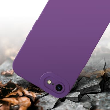 iPhone 7 / 7S / 8 / SE 2020 Deksel case (lilla)