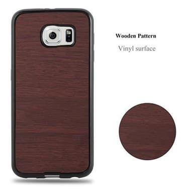 Samsung Galaxy S6 Deksel Case Cover (brun)
