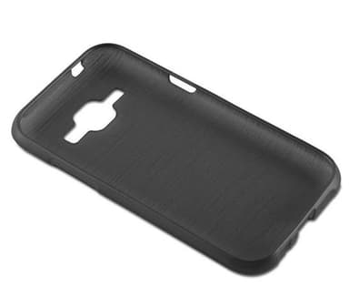 Samsung Galaxy J1 2015 silikondeksel cover (svart)