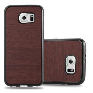 Samsung Galaxy S6 Deksel Case Cover (brun)