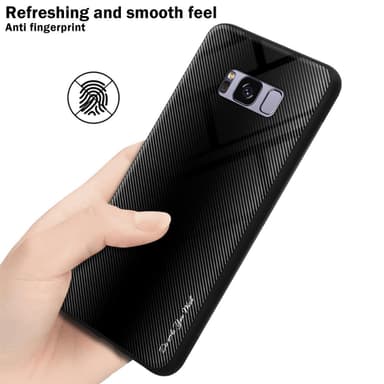 Samsung Galaxy S8 PLUS Deksel Case Cover (svart)