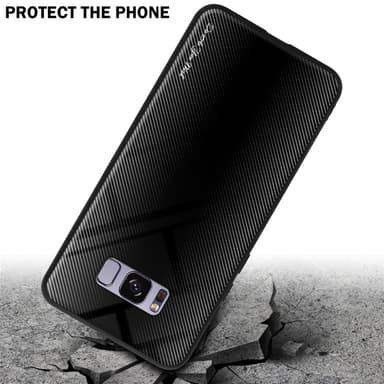 Samsung Galaxy S8 PLUS Deksel Case Cover (svart)