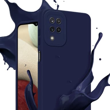 Samsung Galaxy A12 / M12 Deksel case (blå)