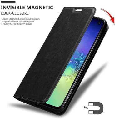 Samsung Galaxy S10e lommebokdeksel case (svart)