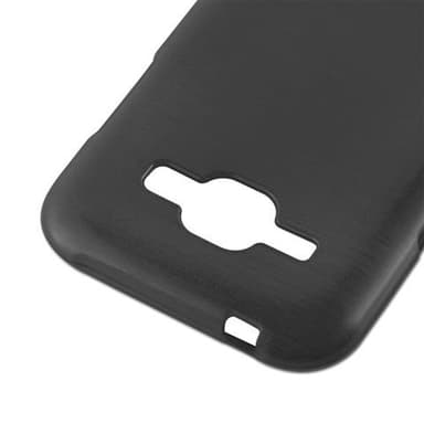 Samsung Galaxy J1 2015 silikondeksel cover (svart)