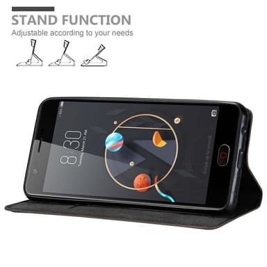ZTE Nubia M2 lommebokdeksel case (brun)