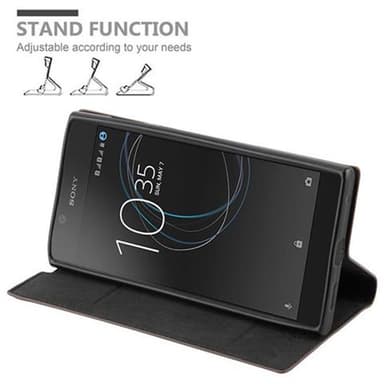 Sony Xperia L1 lommebokdeksel case (brun)