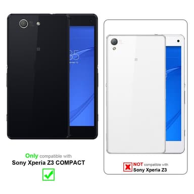 Sony Xperia Z3 COMPACT 10x Skjermbeskytter Skärmskydd