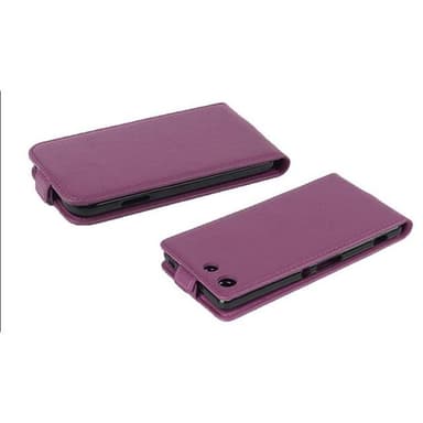 Sony Xperia M5 Deksel Cover Etui (lilla)