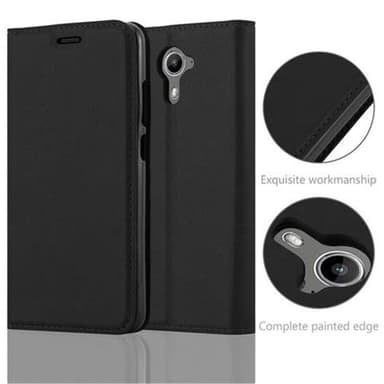 WIKO U FEEL PRIME lommebokdeksel case (svart)