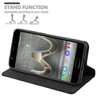 WIKO U FEEL PRIME lommebokdeksel case (svart)
