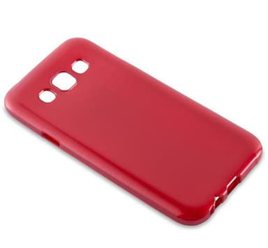 Samsung Galaxy E5 silikondeksel cover (rød)